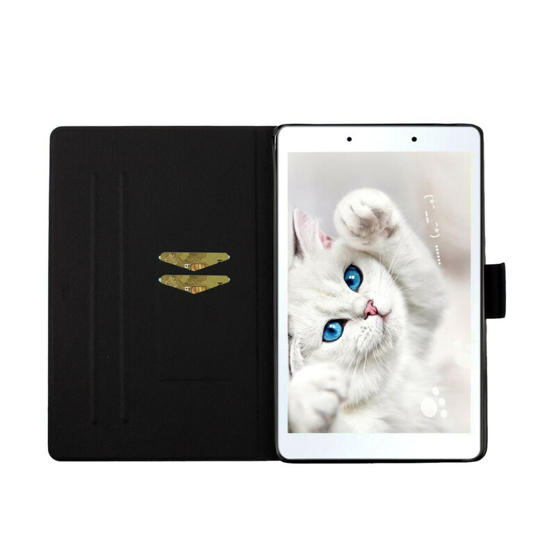 Housse Samsung Galaxy Tab A 8.0 (2019) Ensemble de Fleurs