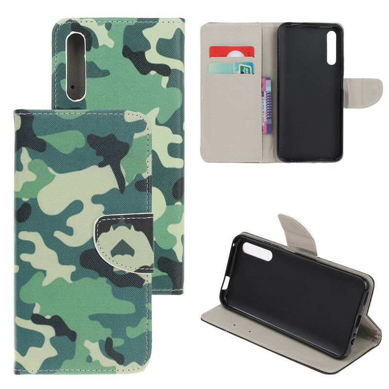 Housse Huawei P Smart S Camouflage Militaire