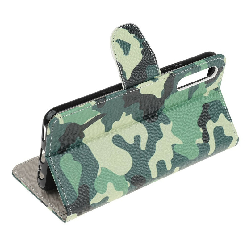 Housse Huawei P Smart S Camouflage Militaire