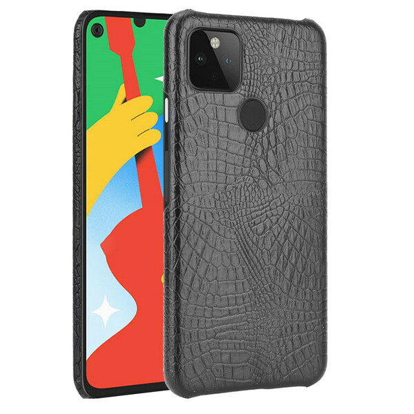 Coque Google Pixel 4a 5G Effet Peau de Crocodile