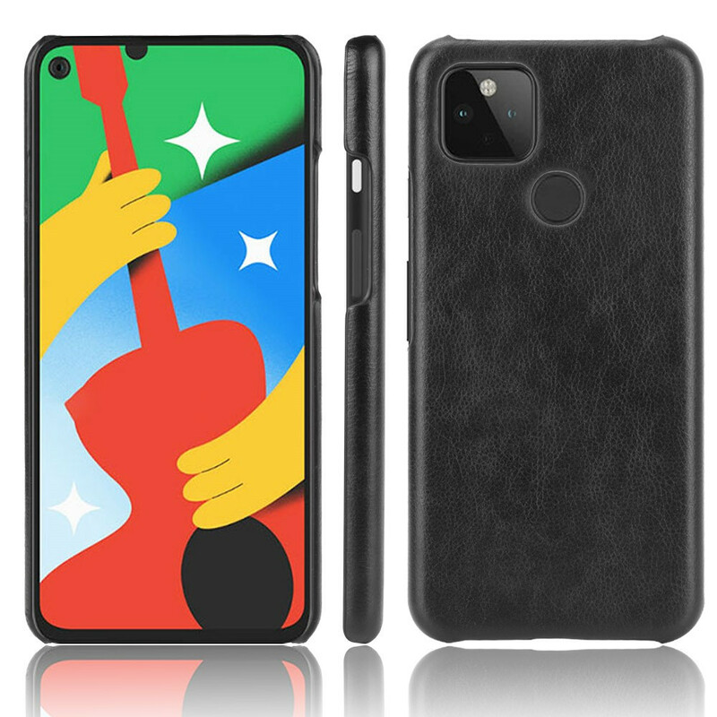 Coque Google Pixel 5 Effet Cuir Litchi Performance Coque Google Pixel 5 Effet Cuir Litchi Performance
