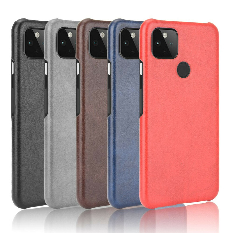 Coque Google Pixel 5 Effet Cuir Litchi Performance Coque Google Pixel 5 Effet Cuir Litchi Performance