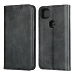 Flip Cover Google Pixel 4a Premium Simili Cuir Coutures Flip Cover Google Pixel 4a Premium Simili Cuir Coutures