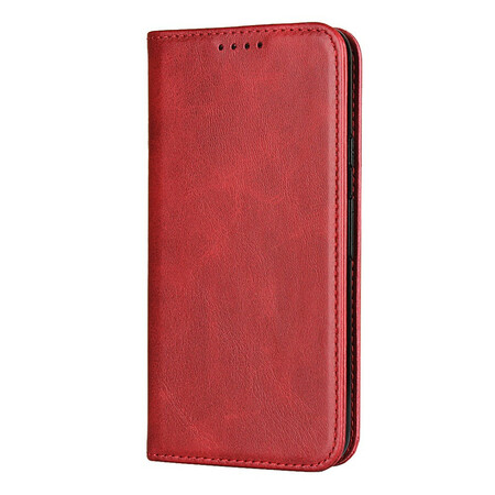Flip Cover Google Pixel 4a Premium Simili Cuir Coutures