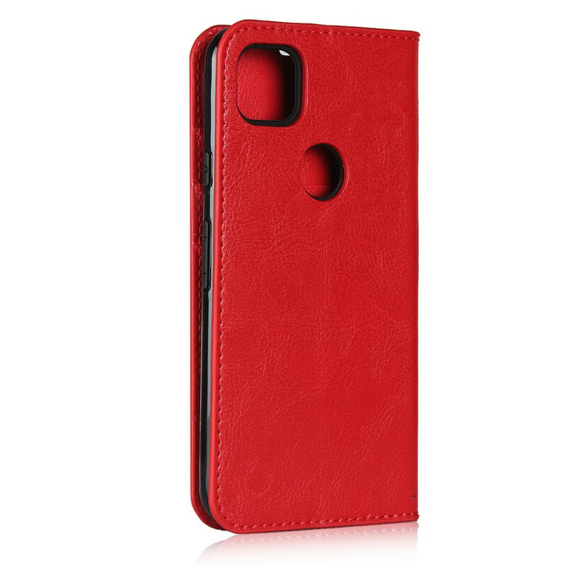 Flip Cover Google Pixel 4a Cuir Véritable Flip Cover Google Pixel 4a Cuir Véritable