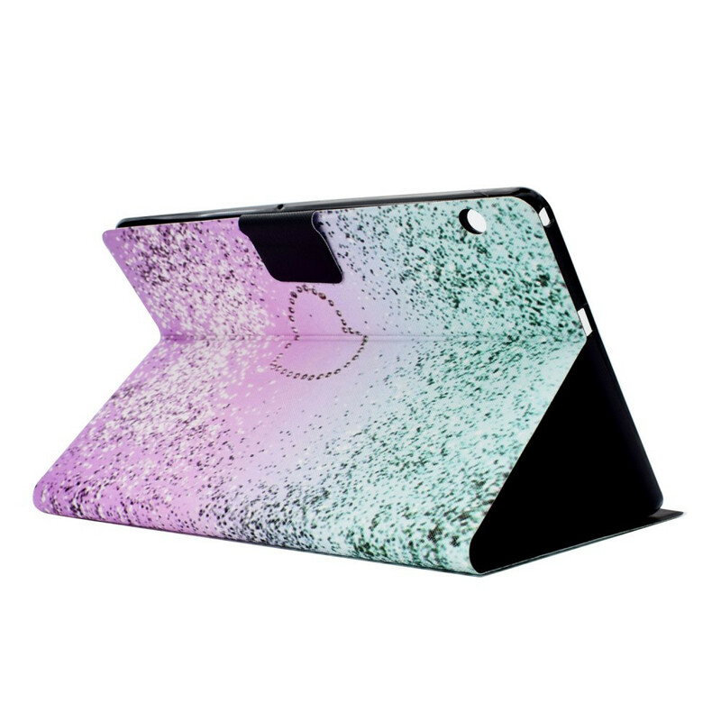 Housse Huawei MediaPad T3 10 Paillettes Coeur Housse Huawei MediaPad T3 10 Paillettes Coeur