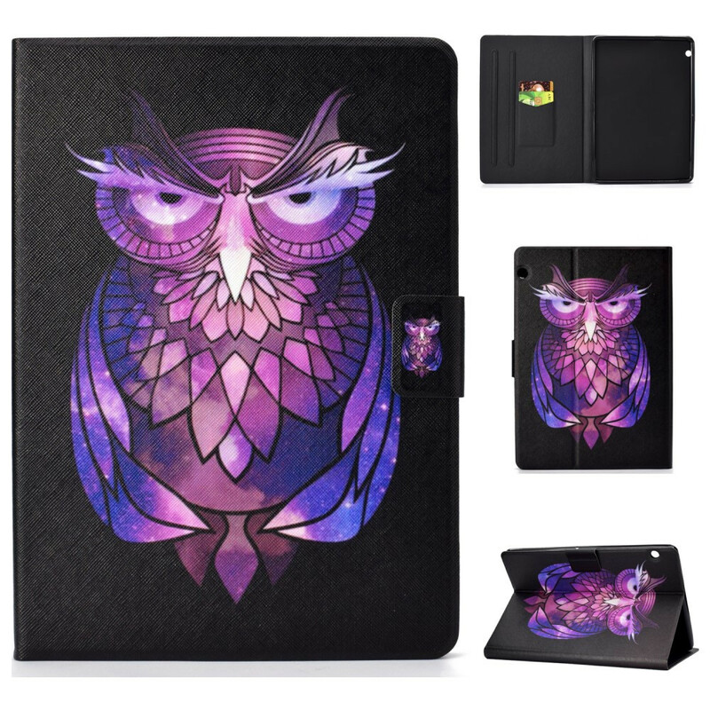 Housse Huawei MediaPad T3 10 Hibou Désagréable Housse Huawei MediaPad T3 10 Hibou Désagréable