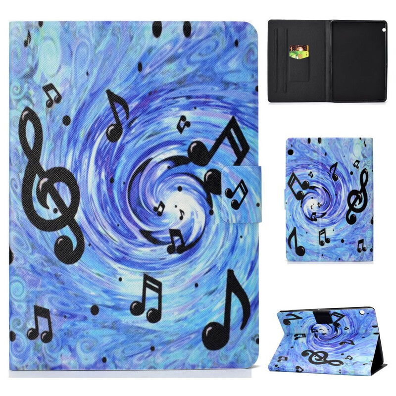Housse Huawei MediaPad T3 10 Notes de Musique Housse Huawei MediaPad T3 10 Notes de Musique