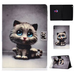 Housse Huawei MediaPad T3 10 Chaton Yeux Bleus Housse Huawei MediaPad T3 10 Chaton Yeux Bleus