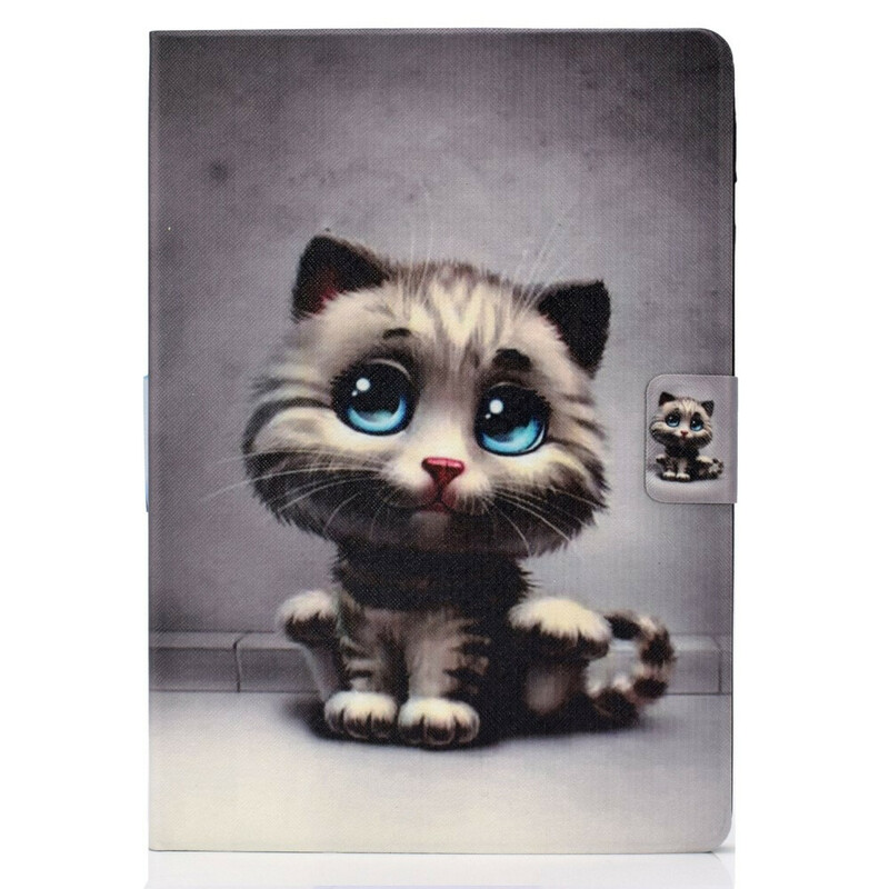 Housse Huawei MediaPad T3 10 Chaton Yeux Bleus Housse Huawei MediaPad T3 10 Chaton Yeux Bleus