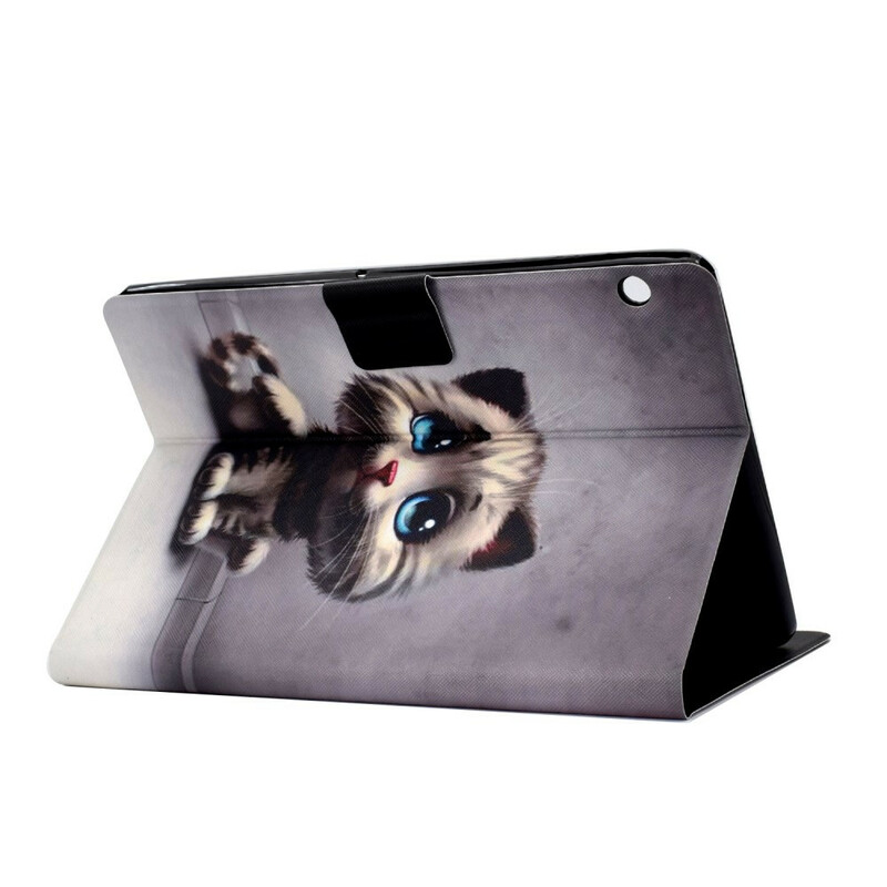 Housse Huawei MediaPad T3 10 Chaton Yeux Bleus Housse Huawei MediaPad T3 10 Chaton Yeux Bleus