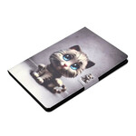Housse Huawei MediaPad T3 10 Chaton Yeux Bleus Housse Huawei MediaPad T3 10 Chaton Yeux Bleus