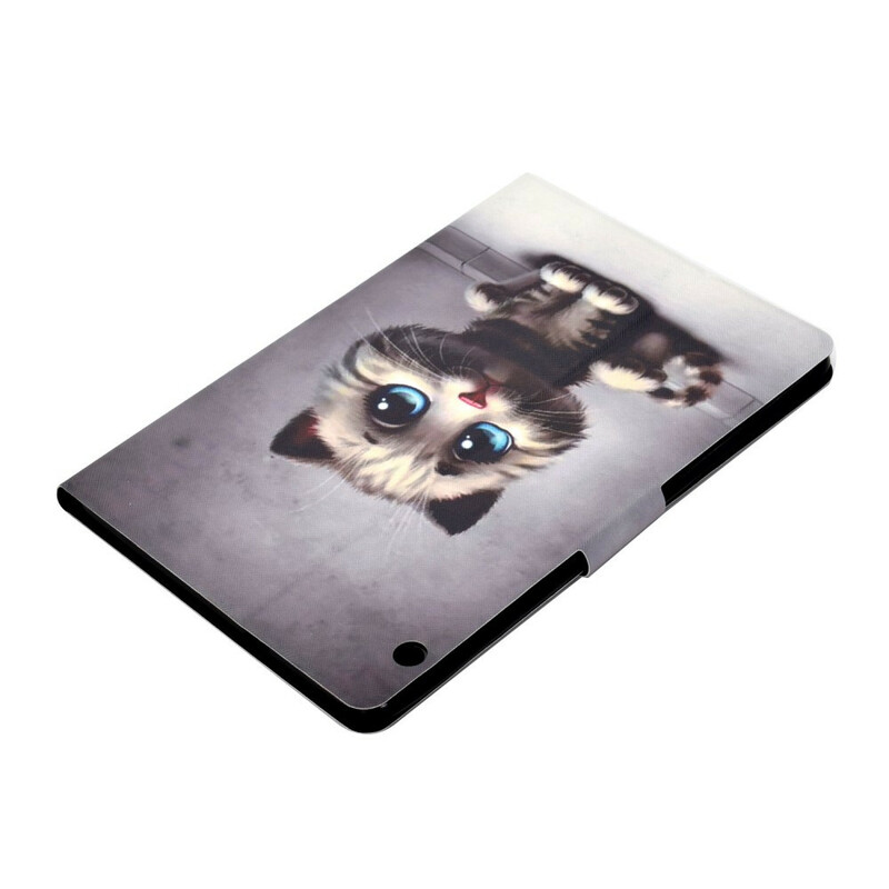 Housse Huawei MediaPad T3 10 Chaton Yeux Bleus Housse Huawei MediaPad T3 10 Chaton Yeux Bleus