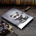 Housse Huawei MediaPad T3 10 Chaton Yeux Bleus Housse Huawei MediaPad T3 10 Chaton Yeux Bleus