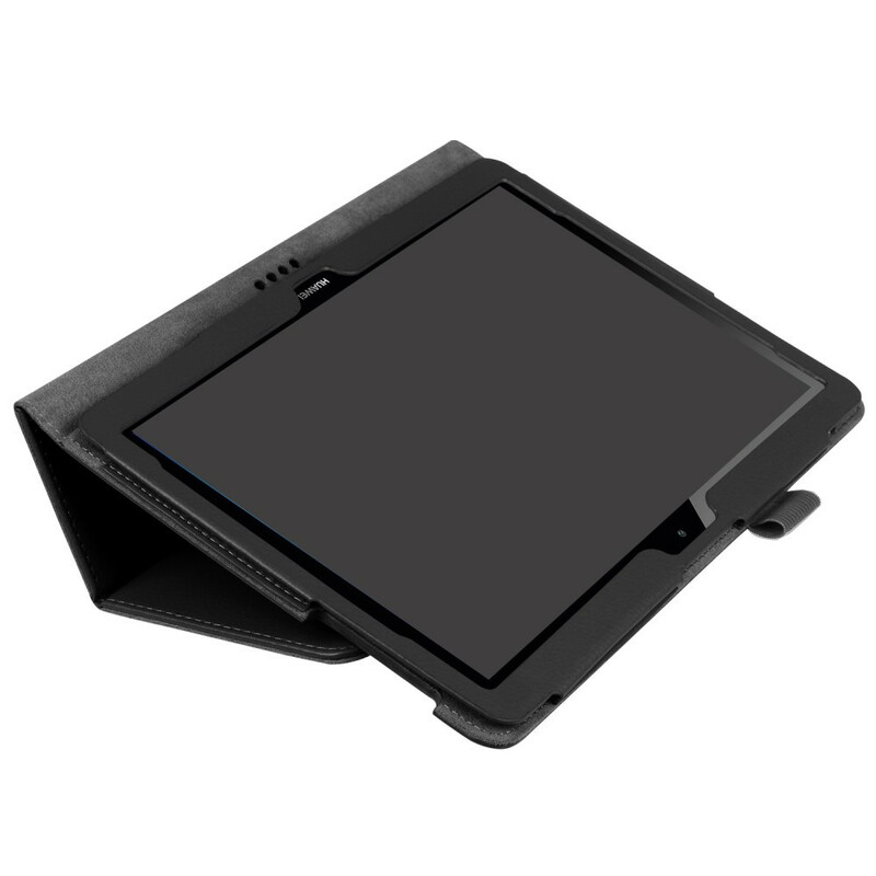 Smart Case Huawei MediaPad T3 10 Deux Volets Style Cuir Litchi Smart Case Huawei MediaPad T3 10 Deux Volets Style Cuir Litchi