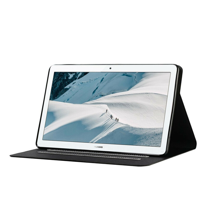 Housse Huawei MediaPad T3 10 Style Cuir Classique Housse Huawei MediaPad T3 10 Style Cuir Classique