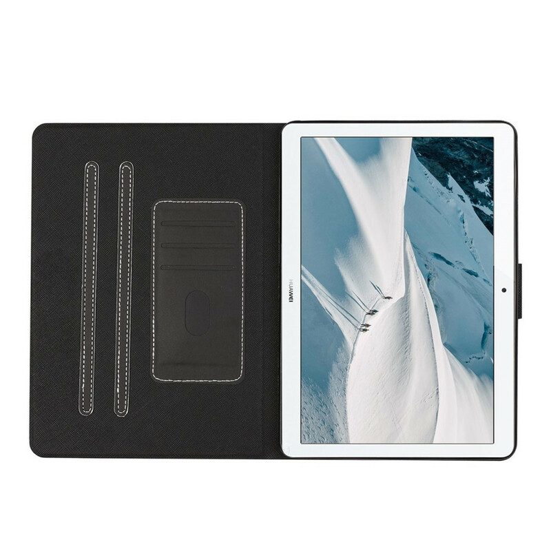 Housse Huawei MediaPad T3 10 Style Cuir Classique Housse Huawei MediaPad T3 10 Style Cuir Classique