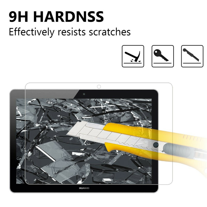 Protection en verre trempé 0.25 mm pour écran Huawei MediaPad T3 10 Protection en verre trempé 0.25 mm pour écran Huawei MediaPad T3 10