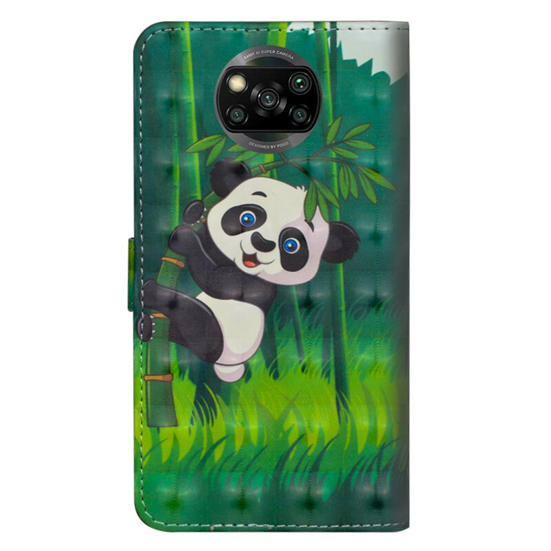 Housse Poco X3 Panda et Bambou Housse Poco X3 Panda et Bambou