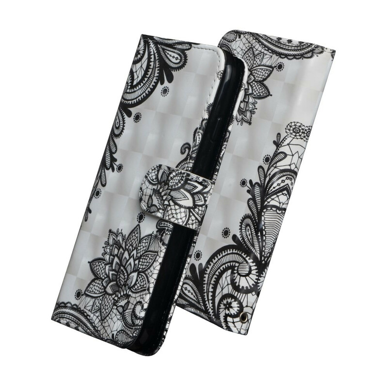 Housse Poco X3 Fleurs Dentelle Housse Poco X3 Fleurs Dentelle