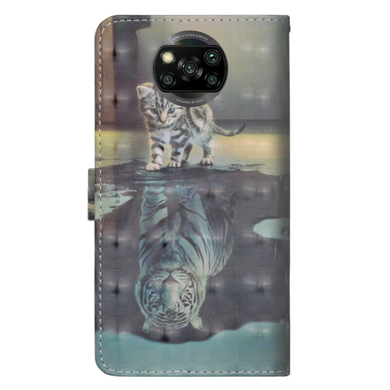Housse Poco X3 Ernest Le Tigre Housse Poco X3 Ernest Le Tigre