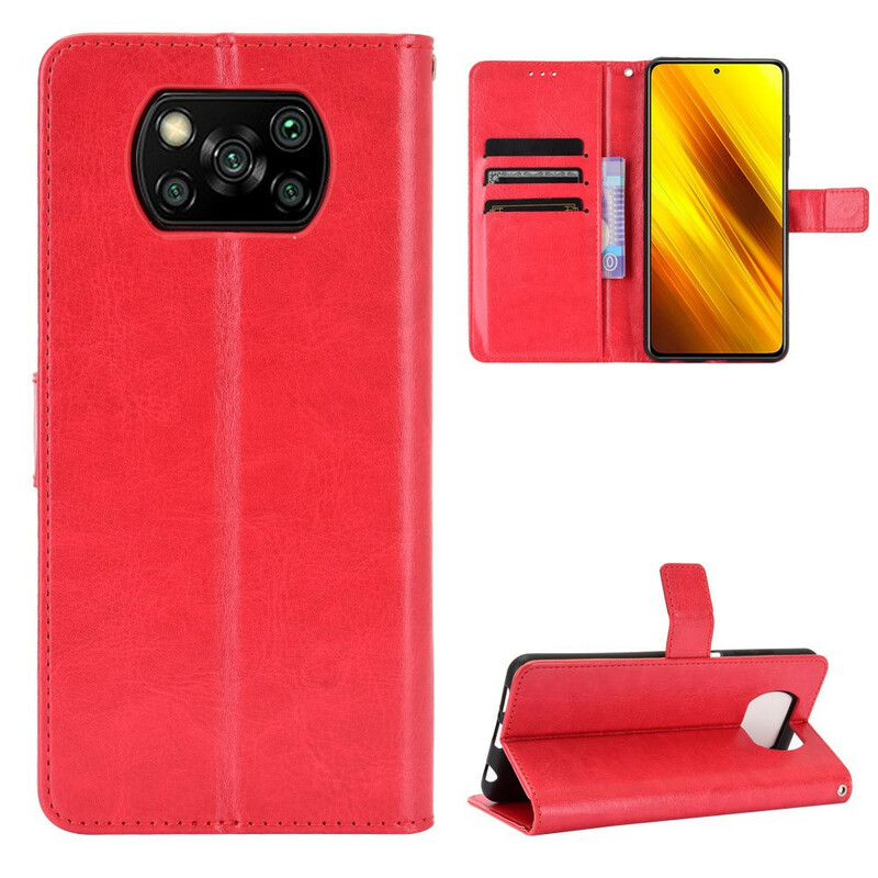 Housse Poco X3 Simili Cuir Flashy Housse Poco X3 Simili Cuir Flashy