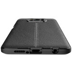 Coque Poco X3 Effet Cuir Litchi Double Line Coque Poco X3 Effet Cuir Litchi Double Line