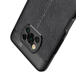 Coque Poco X3 Effet Cuir Litchi Double Line Coque Poco X3 Effet Cuir Litchi Double Line