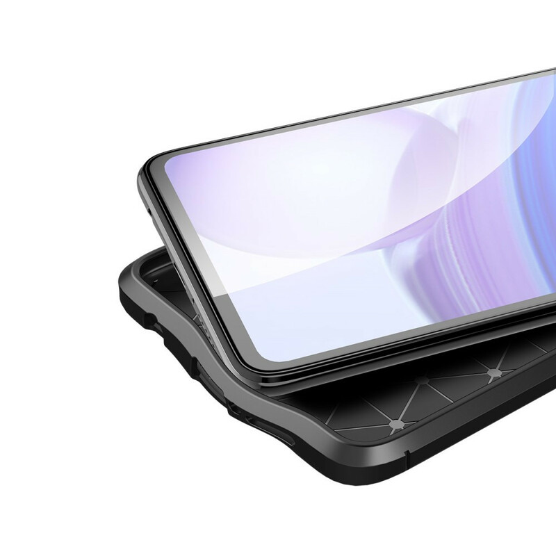 Coque Poco X3 Effet Cuir Litchi Double Line Coque Poco X3 Effet Cuir Litchi Double Line