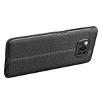 Coque Poco X3 Effet Cuir Litchi Double Line Coque Poco X3 Effet Cuir Litchi Double Line