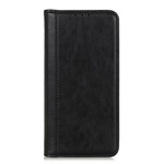 Flip Cover Poco X3 Cuir Litchi Fendu Élégance Flip Cover Poco X3 Cuir Litchi Fendu Élégance