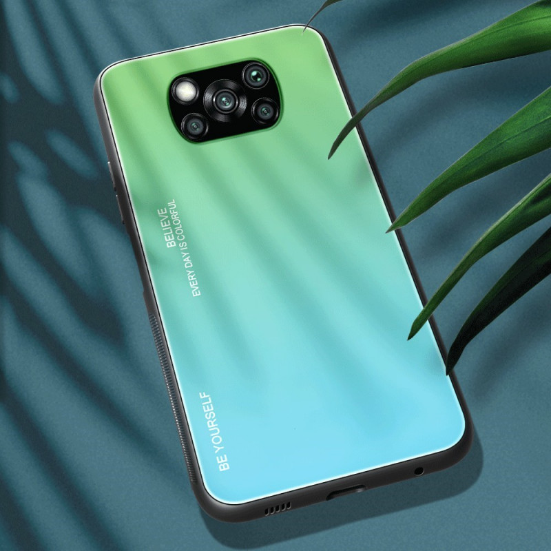 Coque Poco X3 Verre Trempé Be Yourself