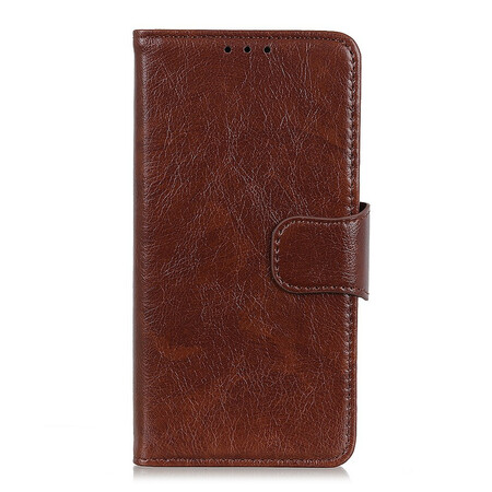 Housse Poco X3 Cuir Nappa Fendu