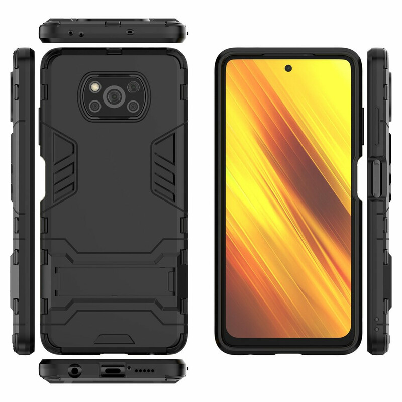 Coque Poco X3 Ultra Résistante avec Support Coque Poco X3 Ultra Résistante avec Support