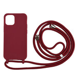 Coque iPhone 12 / 12 Pro Silicone et Cordon Coque iPhone 12 / 12 Pro Silicone et Cordon