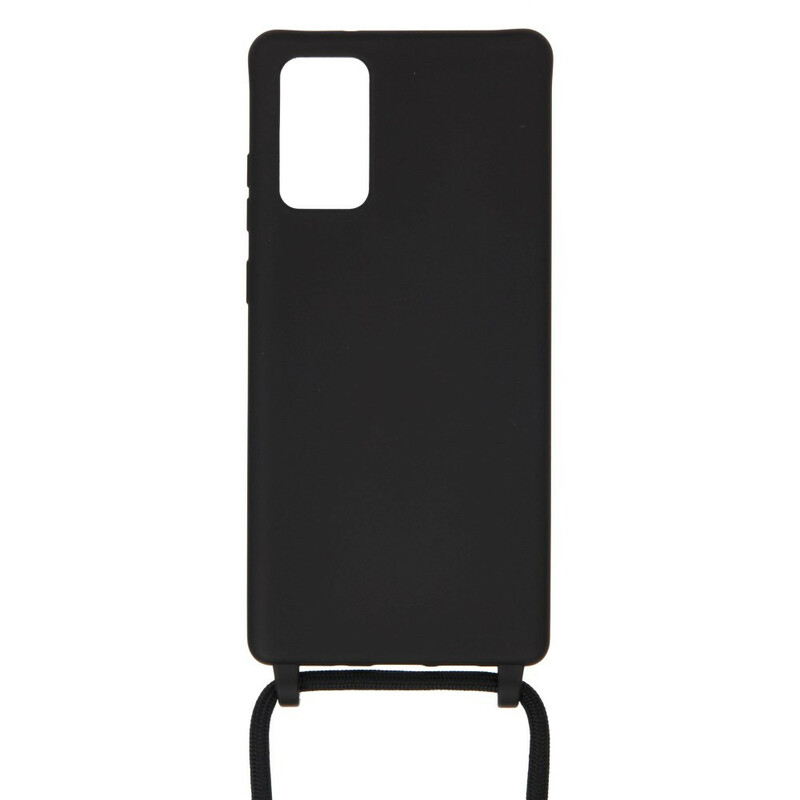 Coque Samsung Galaxy Note 20 Silicone et Cordon