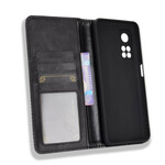 Flip Cover Xiaomi Mi 10T / 10T Pro Effet Cuir Vintage Stylisé Flip Cover Xiaomi Mi 10T / 10T Pro Effet Cuir Vintage Stylisé