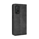 Flip Cover Xiaomi Mi 10T / 10T Pro Effet Cuir Vintage Stylisé