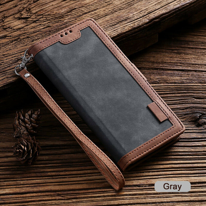 Housse Xiaomi Mi 10T / 10T Pro Simili Cuir Bicolore Contours Renforcés Housse Xiaomi Mi 10T / 10T Pro Simili Cuir Bicolore Contours Renforcés
