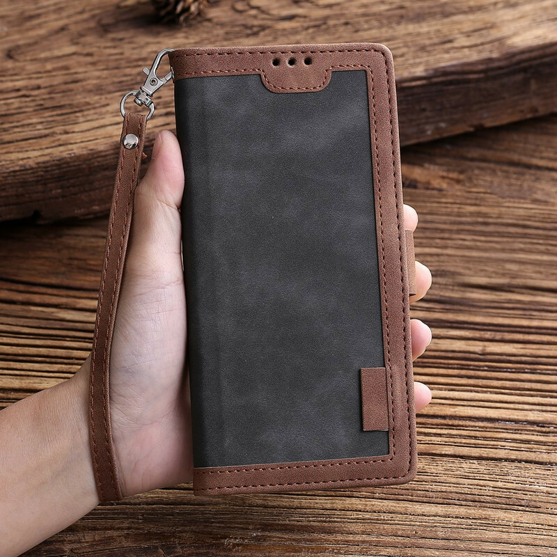 Housse Xiaomi Mi 10T / 10T Pro Simili Cuir Bicolore Contours Renforcés Housse Xiaomi Mi 10T / 10T Pro Simili Cuir Bicolore Contours Renforcés
