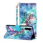 Housse Samsung Galaxy Note 10 Never Stop Dreaming Light Spots Housse Samsung Galaxy Note 10 Never Stop Dreaming Light Spots