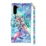 Housse Samsung Galaxy Note 10 Never Stop Dreaming Light Spots Housse Samsung Galaxy Note 10 Never Stop Dreaming Light Spots
