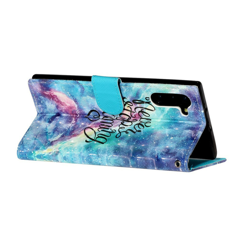 Housse Samsung Galaxy Note 10 Never Stop Dreaming Light Spots Housse Samsung Galaxy Note 10 Never Stop Dreaming Light Spots