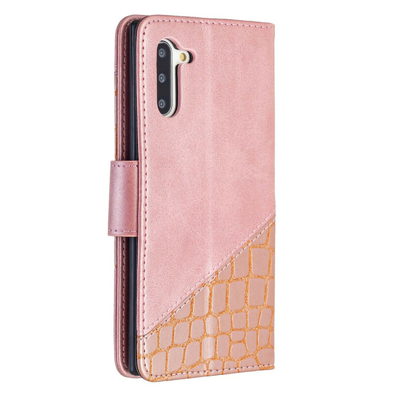Housse Samsung Galaxy Note 10 Effet Peau de Crocodile Classique Housse Samsung Galaxy Note 10 Effet Peau de Crocodile Classique