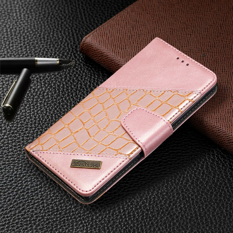 Housse Samsung Galaxy Note 10 Effet Peau de Crocodile Classique Housse Samsung Galaxy Note 10 Effet Peau de Crocodile Classique