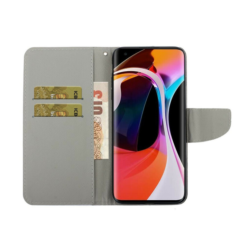 Housse Xiaomi Mi 10 / 10 Pro Flashy Mandala à Lanière Housse Xiaomi Mi 10 / 10 Pro Flashy Mandala à Lanière