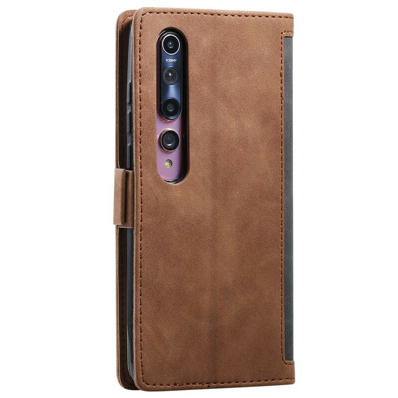 Housse Xiaomi Mi 10 / 10 Pro Simili Cuir Bicolore Contours Renforcés Housse Xiaomi Mi 10 / 10 Pro Simili Cuir Bicolore Contours Renforcés