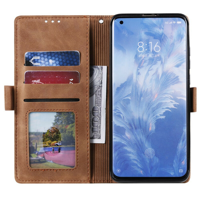 Housse Xiaomi Mi 10 / 10 Pro Simili Cuir Bicolore Contours Renforcés Housse Xiaomi Mi 10 / 10 Pro Simili Cuir Bicolore Contours Renforcés