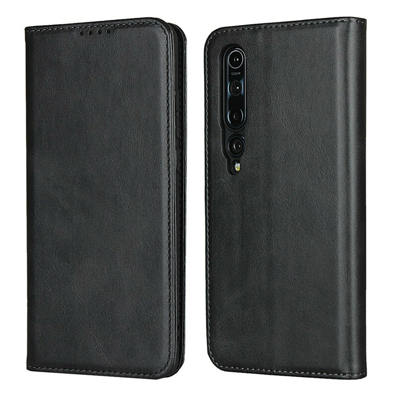 Flip Cover Xiaomi Mi 10 / 10 Pro Cuir Fendu Élégance Ma Coque