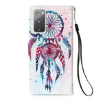 Housse Samsung Galaxy S20 FE Attrape Rêves Aquarelle Housse Samsung Galaxy S20 FE Attrape Rêves Aquarelle